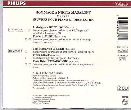 Hommage a Nikita Magaloff-Oeuvres Piano & Orch.Vol2-