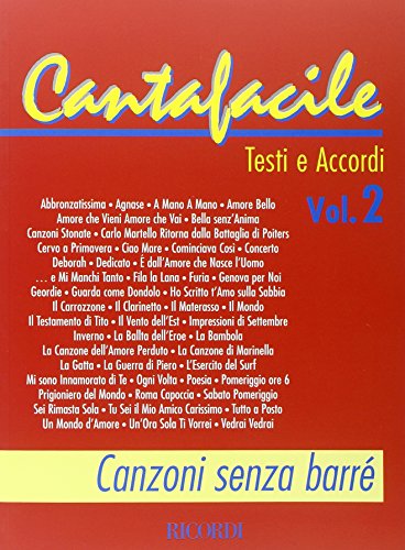 Cantafacile Volume 2