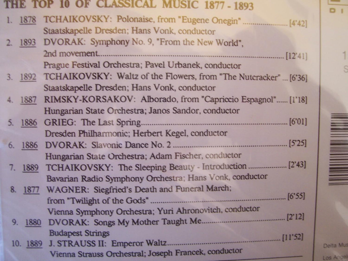Volume. 9-Top Ten of 1877-1893