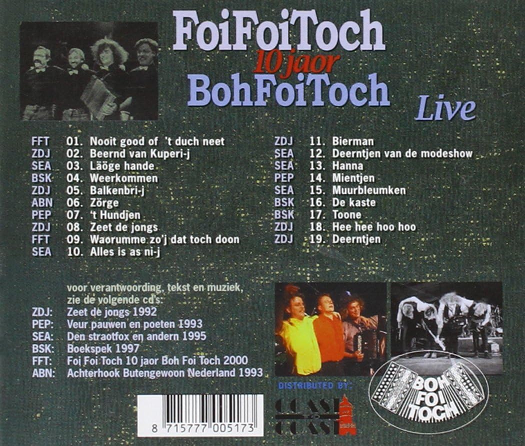 10 Jaar Boh Foi Toch
