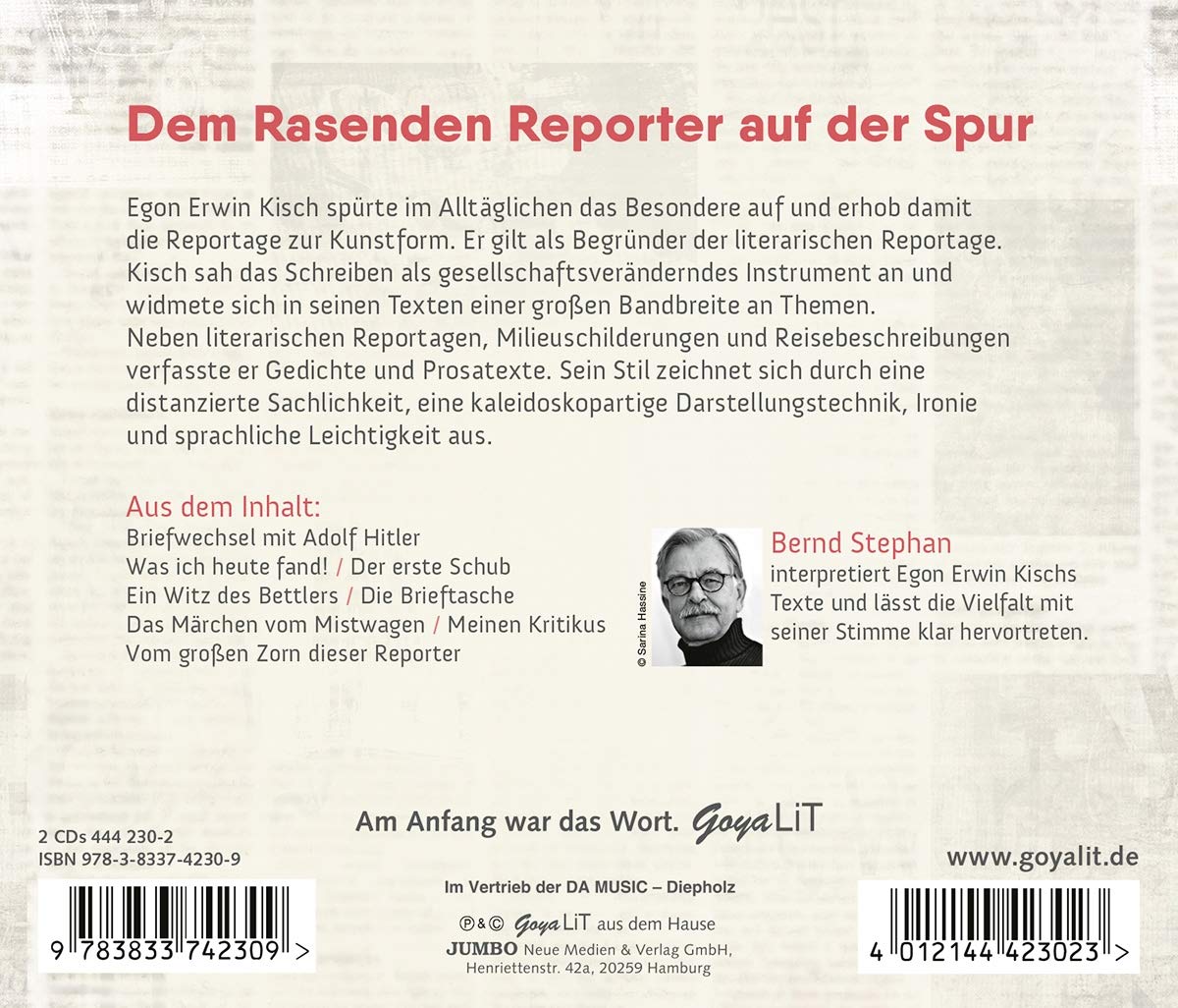 Was Ich Heute Fand! Literarische Reportagen,Gedic