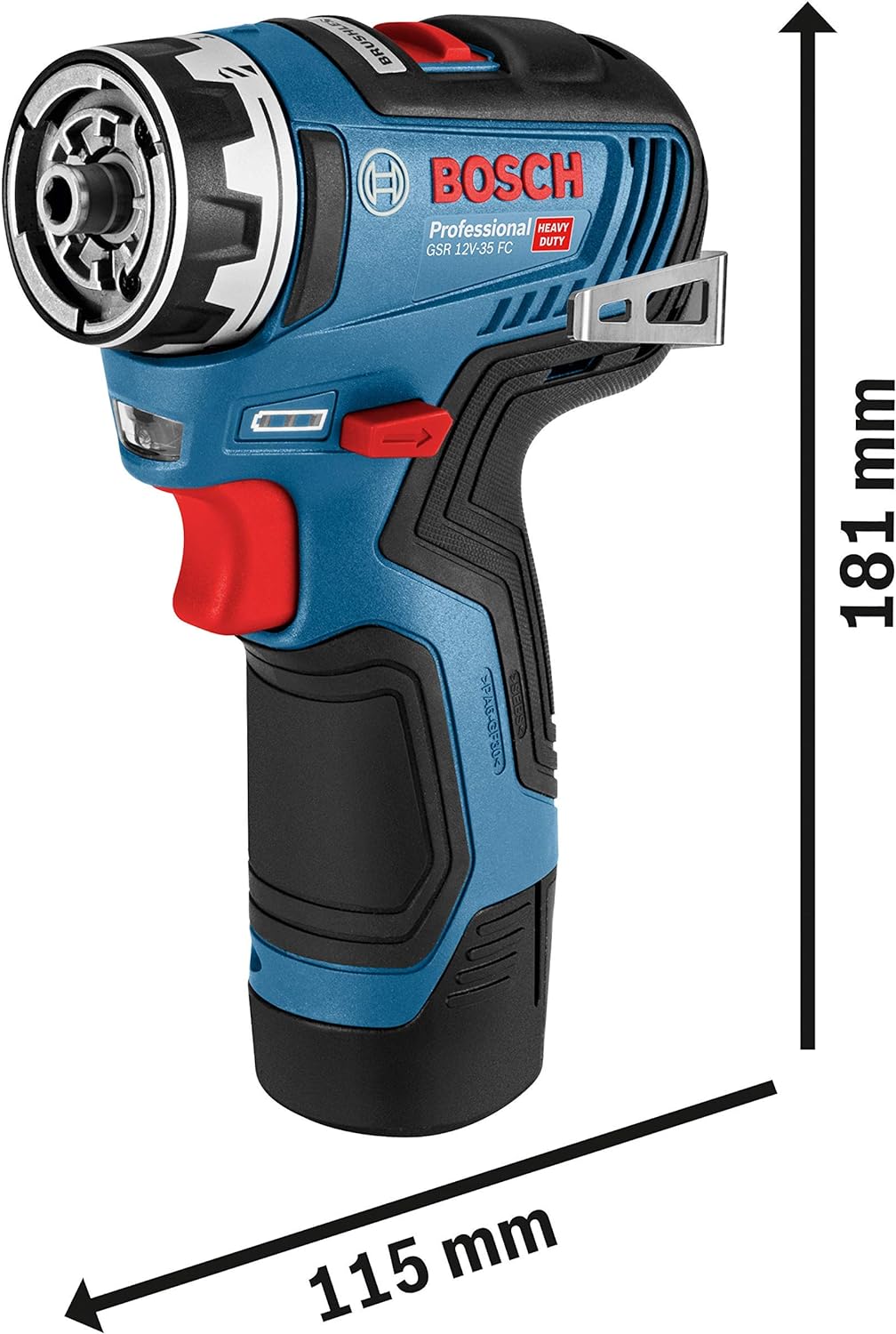 BOSCH Professional GSR 12V-35 FC Akku-Bohrschraube