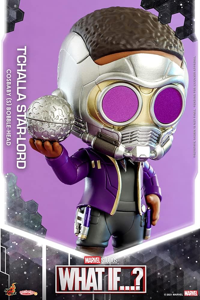 Hot Toys What If.? figurine Cosbaby (S) T'Challa Star-Lord 10 cm
