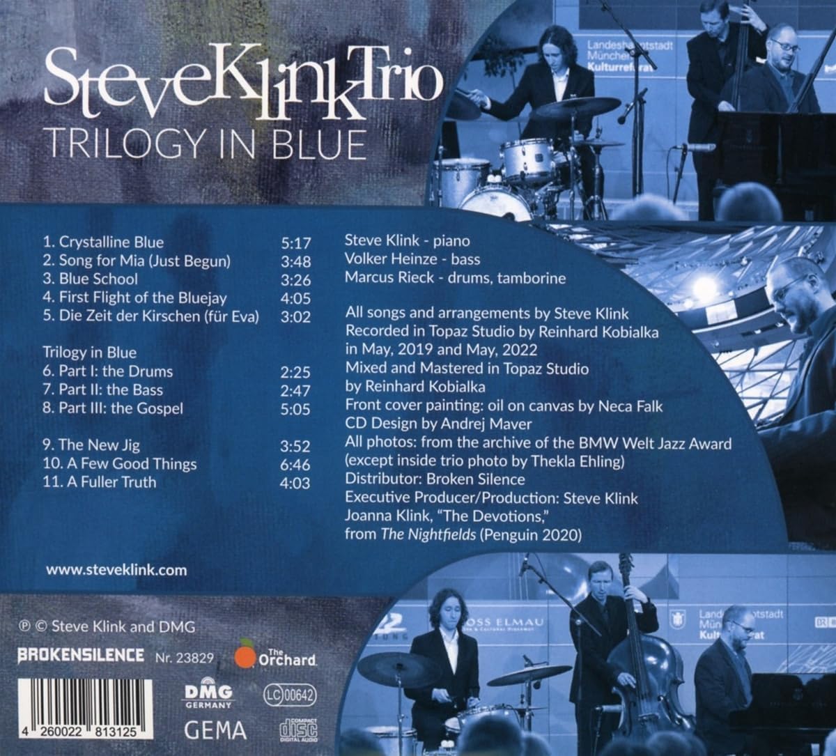 Trilogy In Blue