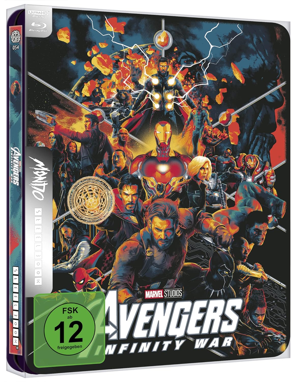 Marvel's The Avengers - Infinity War (4K Ultra-HD) (+ Blu-ray 2D) - 4K Mondo Edition - Steelbook