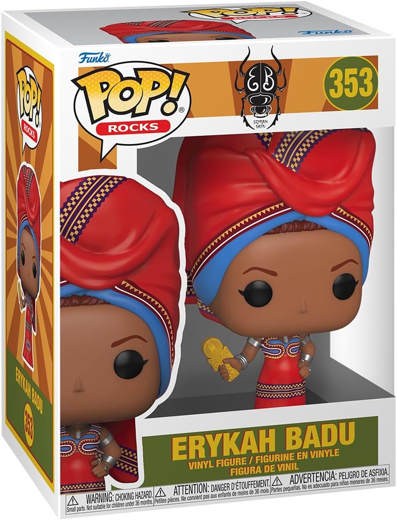 Funko POP! Rocks: Erykah Badu - (Tyrone) - Collectable Vinyl Figure - Gift Idea - Official Merchandise - Toys for Kids & Adults - Music Fans - Model Figure for Collectors and Display