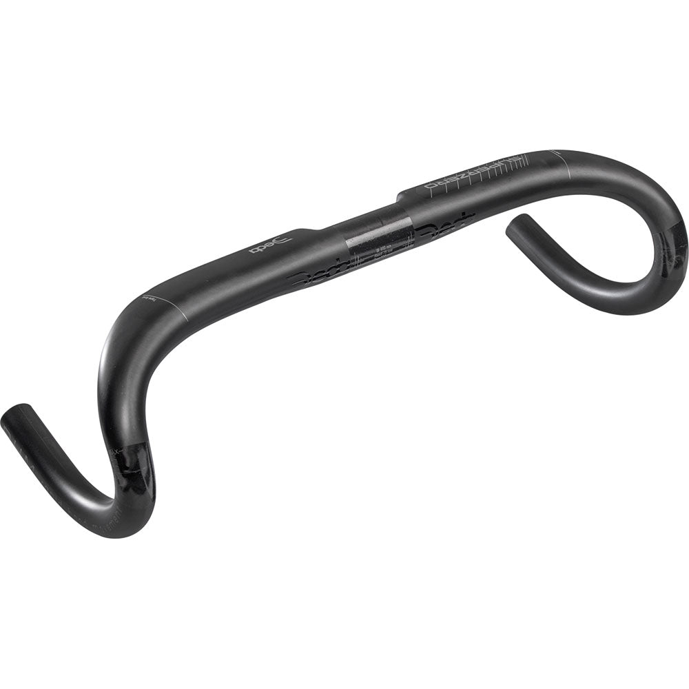 DEDA-ELEMENTI 305383855 Lenker Superzero DCR 40CM CA Unisex-Adult, Taille Unique, POB (Poli sur Noir
