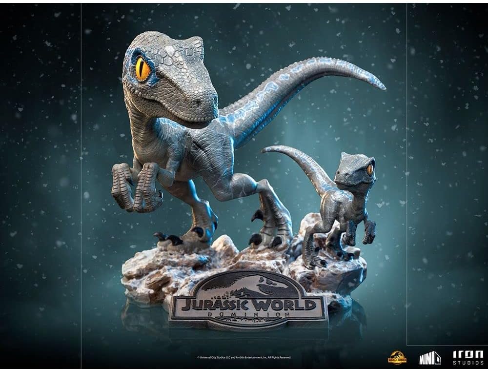 Iron Studios - Minico - Jurassic World: Dominion - Blue And Beta PVC Statue