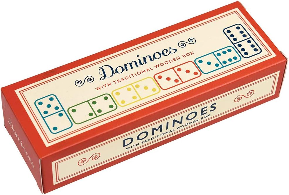 Rex London Dominoes in a Wooden Box