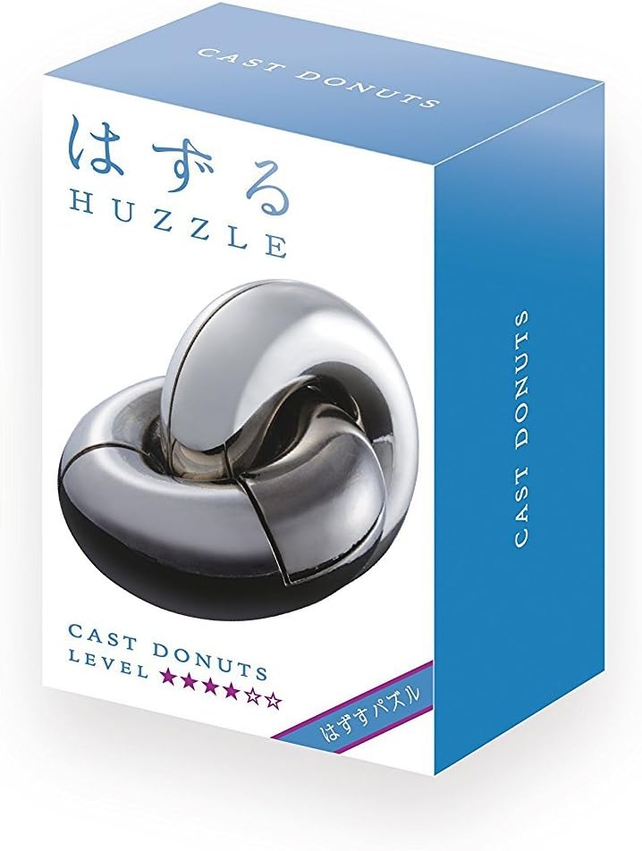 Fehn-515057 Rompecabezas Huzzle Cast Donuts, Color metálico, único (G3 515057