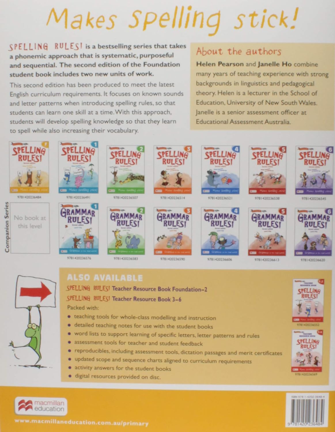 Spelling Rules! 2E Book Fdn