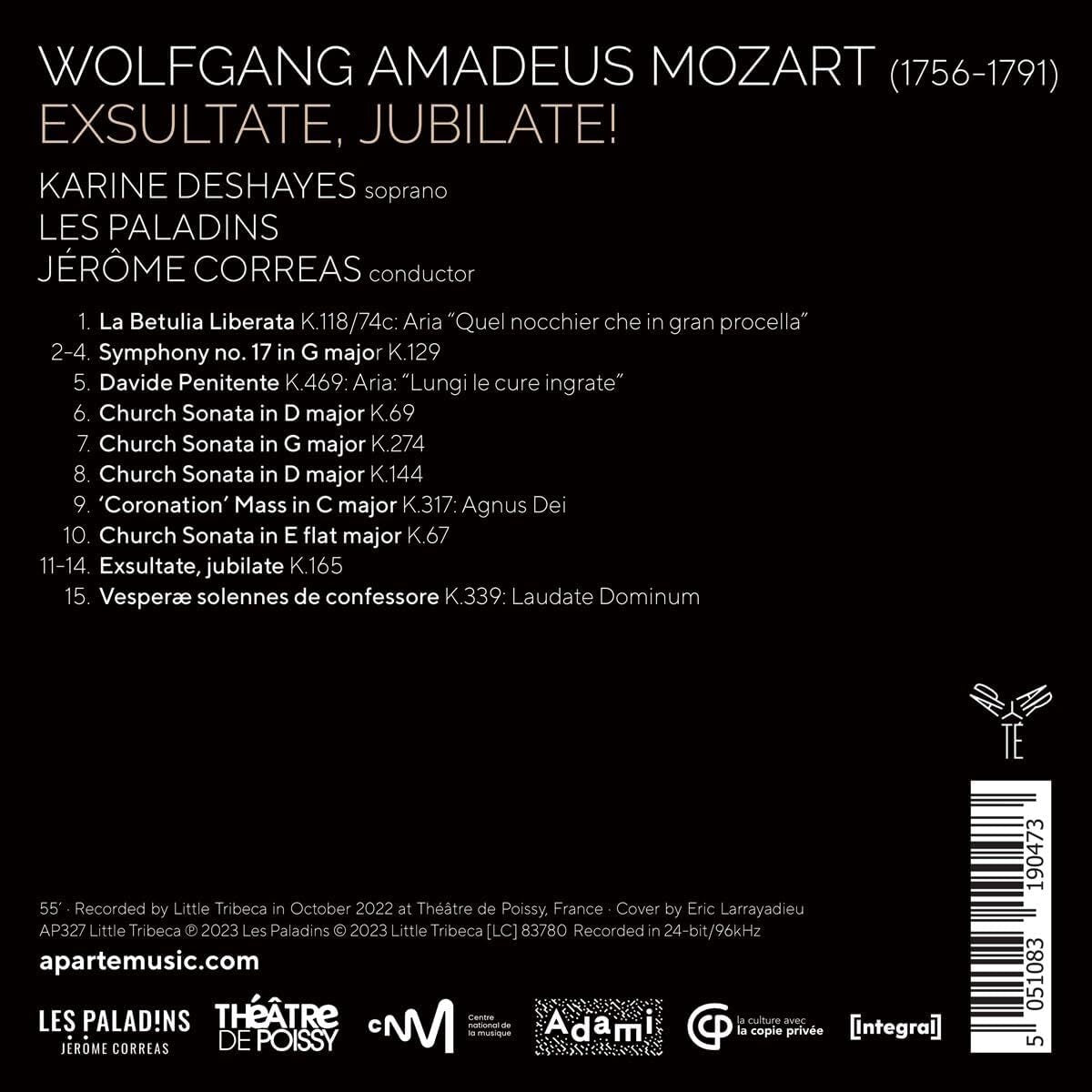 Mozart: Exsultate, Jubilate!