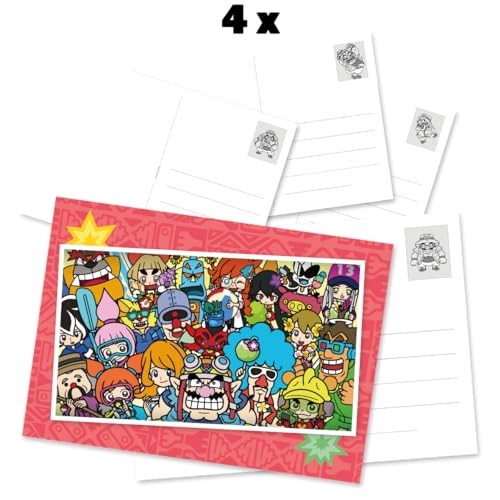 Warioware: Move It! Postcard