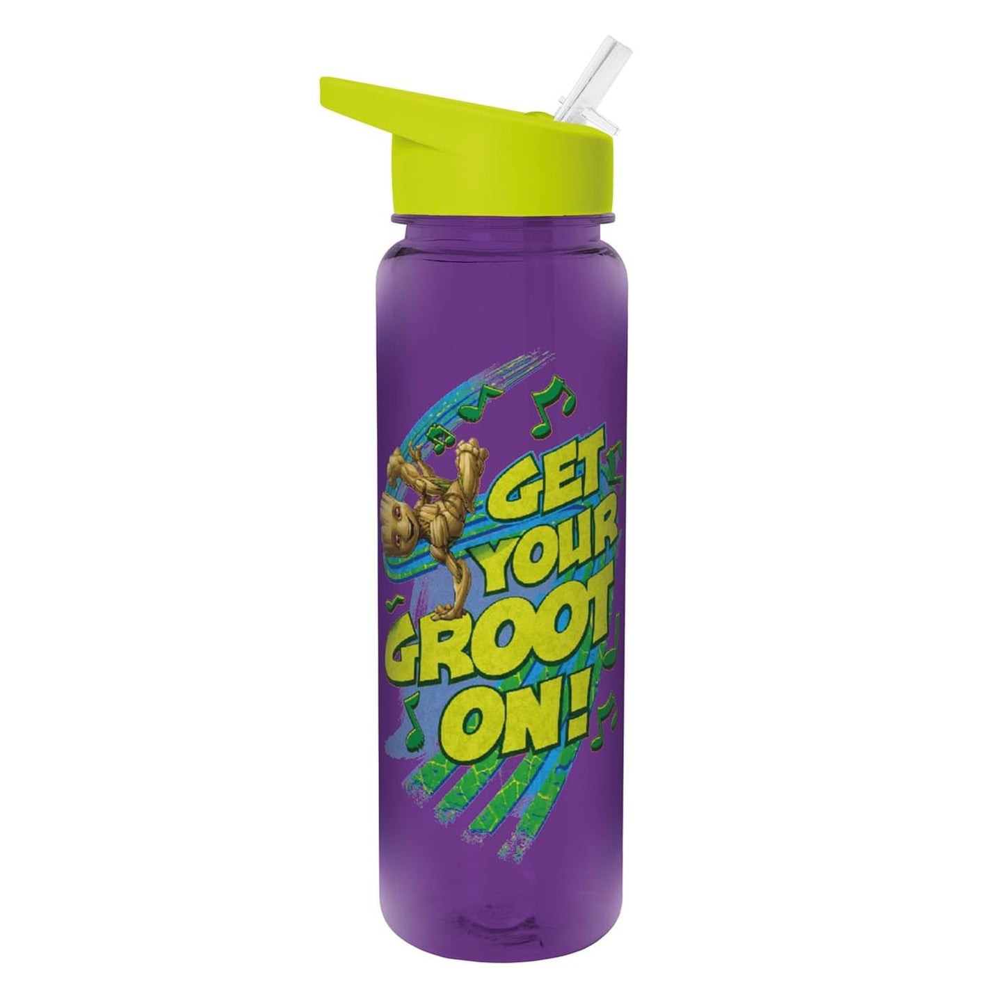 Guardians of the Galaxy Water Bottle (Logo Design) 700ml Plastic Water Bottle, Girls Water Bottle, Boys Water Bottle, Kids Water Bottle, Marvel Gifts for Men, Women and Kids - Official Merchandise