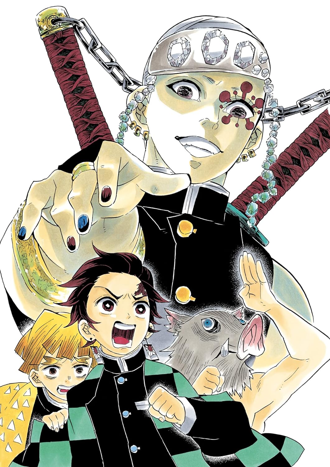 NONAME Demon Slayer - Artbook officiel: Au fil du Temps, recueil d'illustrations