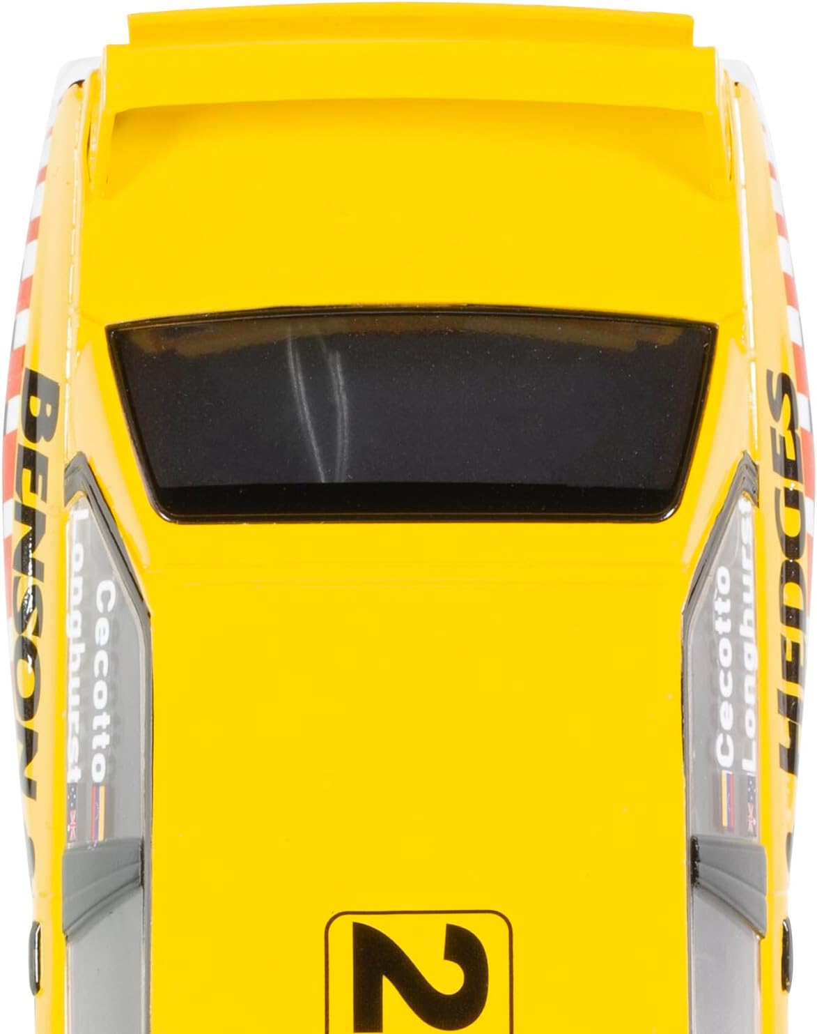 Scalextric Hornby Hobbies LTD C4401 BMW E30 M3-Bathurst 1000 1992-Longhurst and Cecotto Slot Classic Touring Cars, Yellow, 1:32 Scale