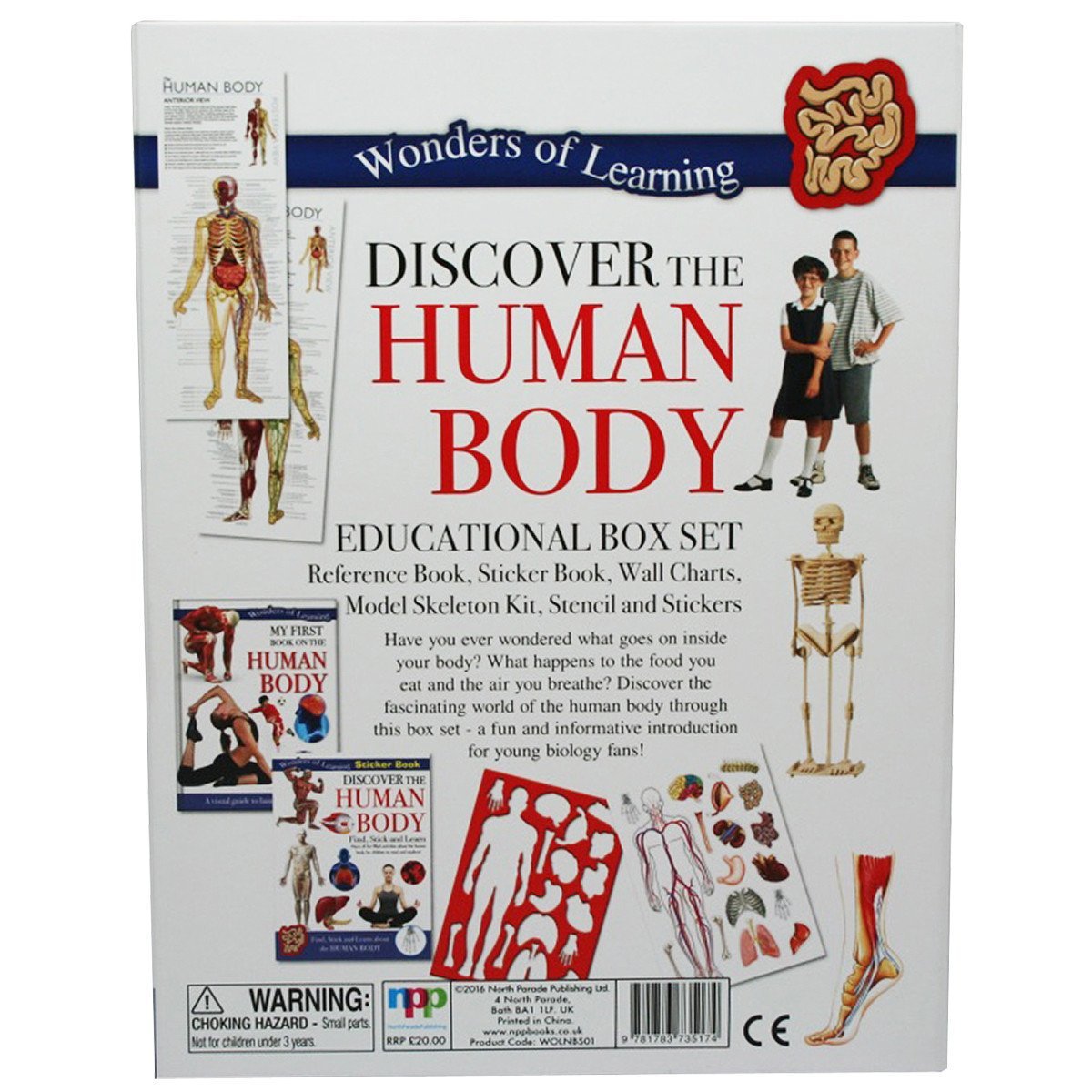 Discover The Human Body - Educational Box Set (Wonder of Learning