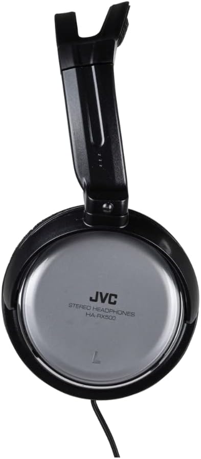 JVC HA-RX500-E Full Size Headphone, Black