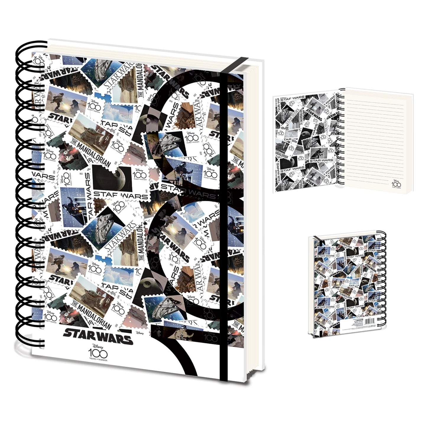 Pyramid International Star Wars Wiro Notebook (Stamp Design) A5 Writing Book and Journal, Star Wars Gifts for Men, Boys, Women and Men - Official Merchandise