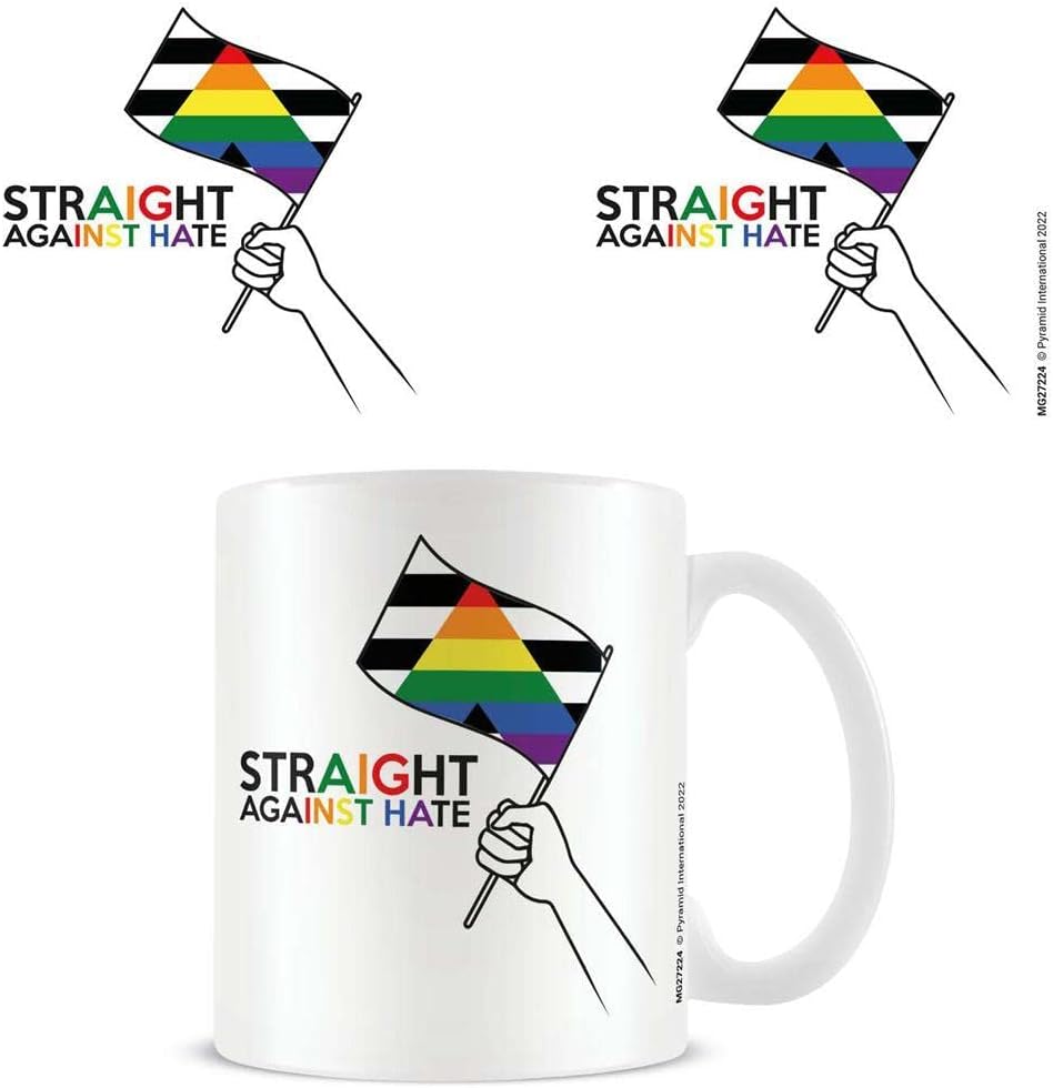 Pyramid International Ally Mug (One Size) (White/Black