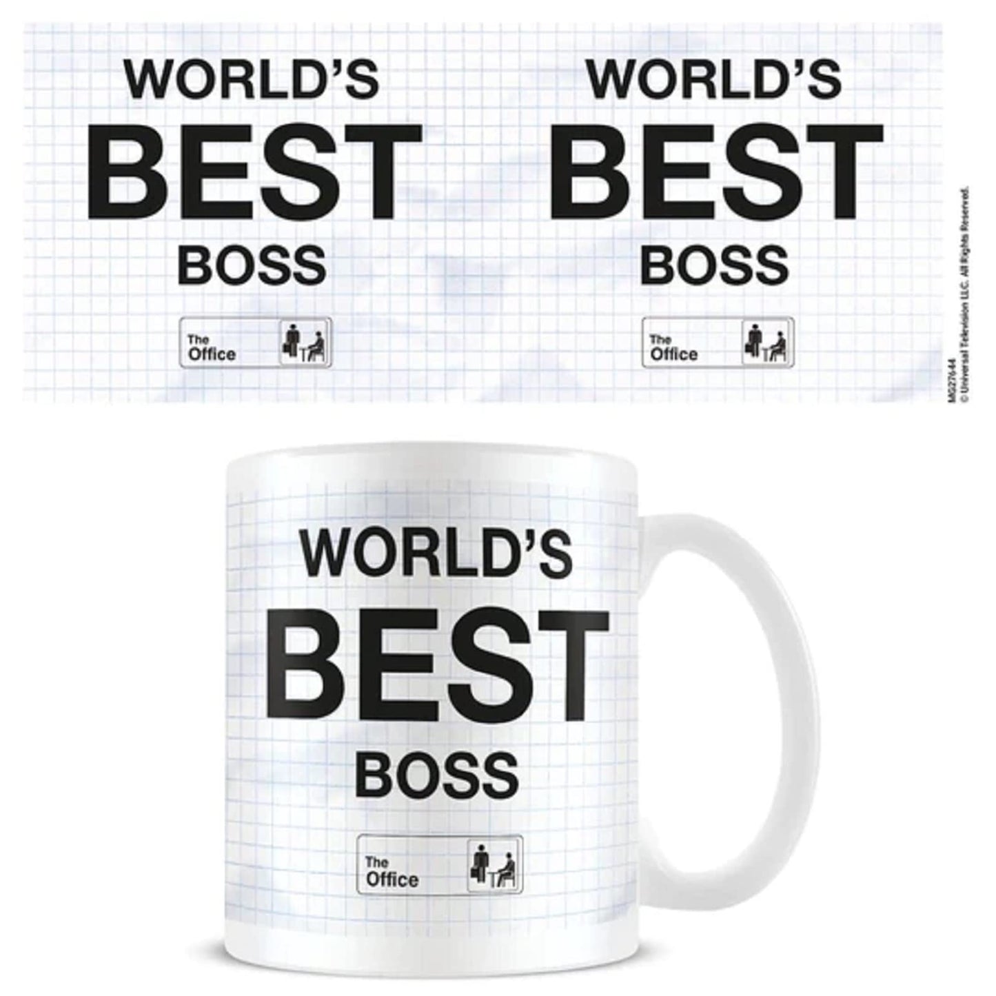 Pyramid International The Office Mug (World's Best Boss Mug Design) in Presentation Gift Box - Official Merchandise