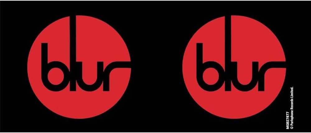 Pyramid International Blur Mug (Logo Design) 11oz Ceramic Coffee Mug, Cups and Coffee Mugs for Women and Mugs for Men - Official Merchandise