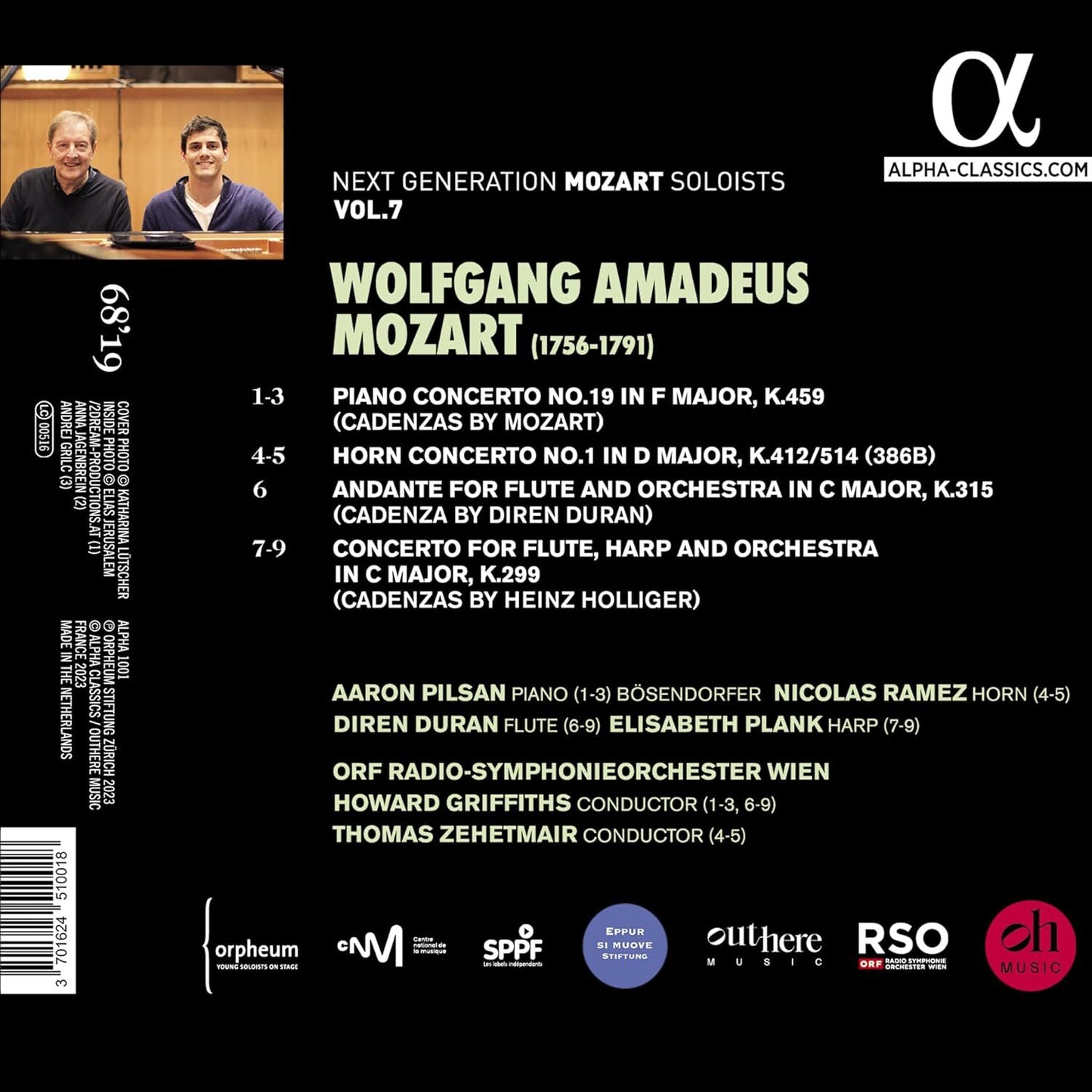 Mozart: Piano Concerto No. 19 KV 459/...