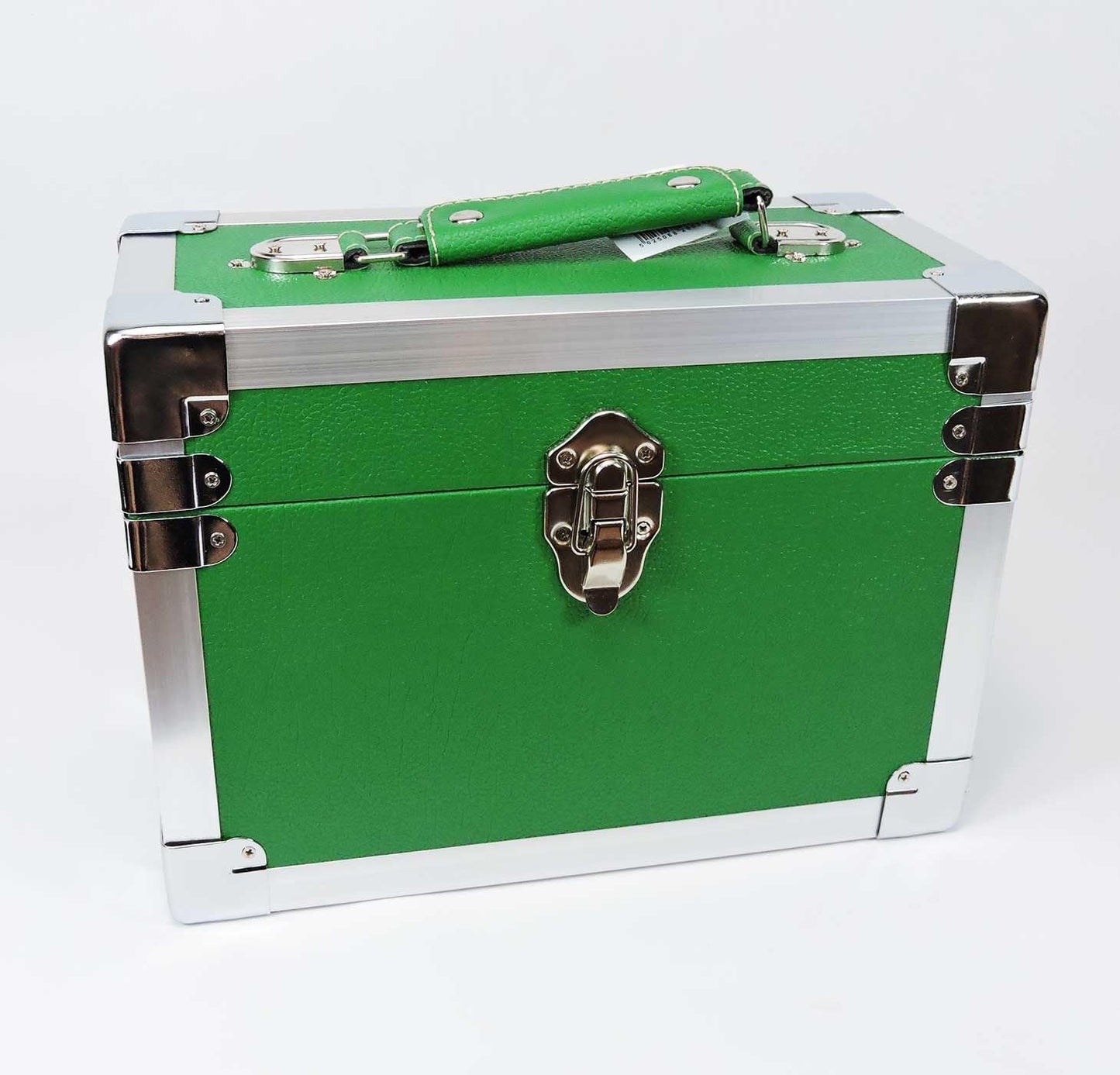 Steepletone SRB07CD CD & 7 Inch Vinyl Singles Retro Style Storage Carry Case GREEN