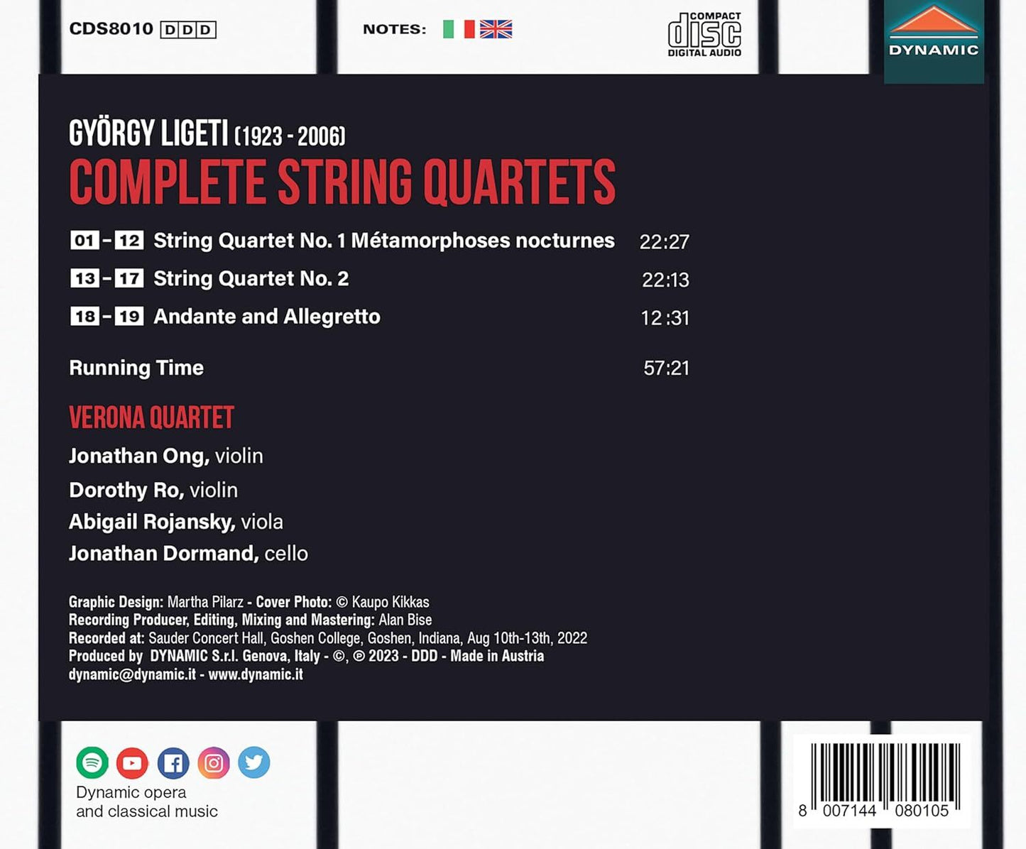 György Ligeti: Complete String Quartets