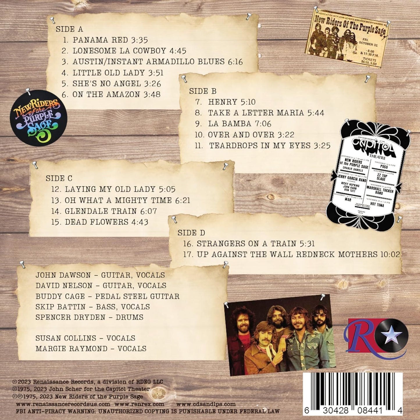 Live at the Capitol Theater, October 31, 1975