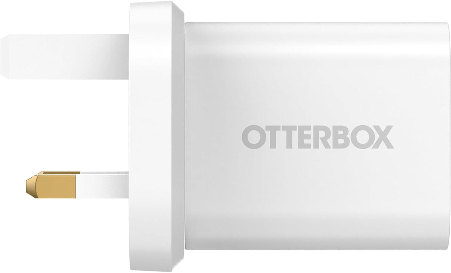 OtterBox Standard UK 20W USB-C PD Wall Charger, Fast Charger for Smartphone and Tablet, Drop Tested, Ultra Durable, White