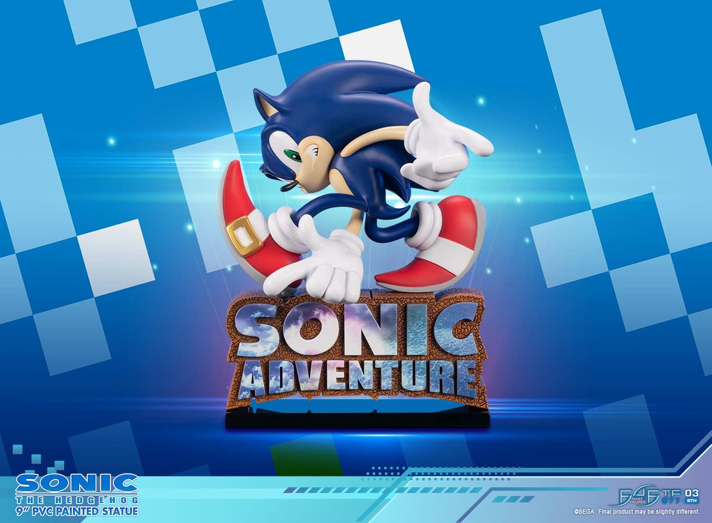 First4Figures SNADST Sonic The Hedgehog PVC Figurine, Sega