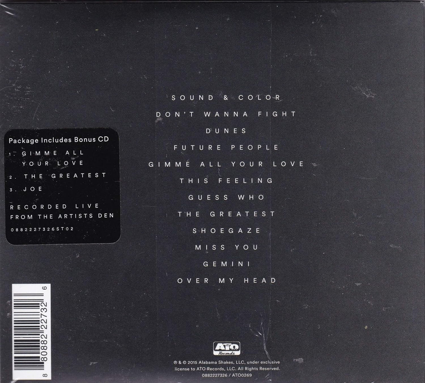 Alabma Shakes-Sound & Color -2Cd