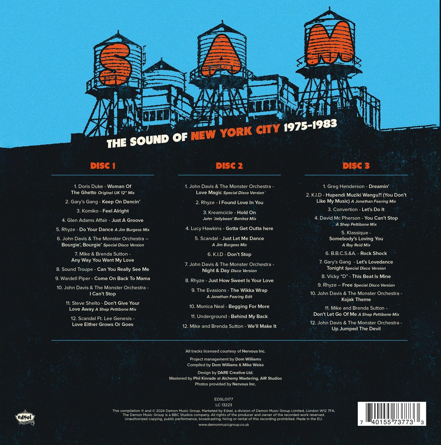 SAM Records Anthology: The Sound of New York City 1975-1983