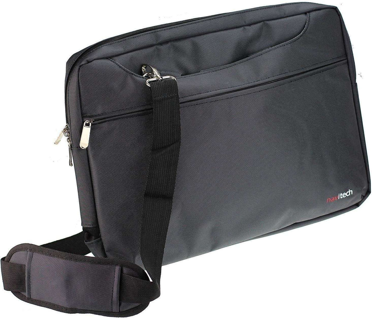 Navitech Black Water Resistant Laptop Bag For ASUS Zenbook Fold OLED UX9702 17.3" 2 in 1 Laptop