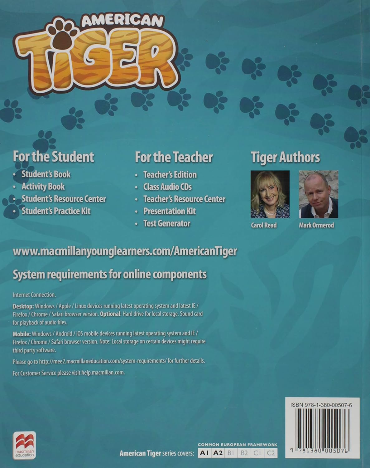 American Tiger Level 6 Student's Book Pack