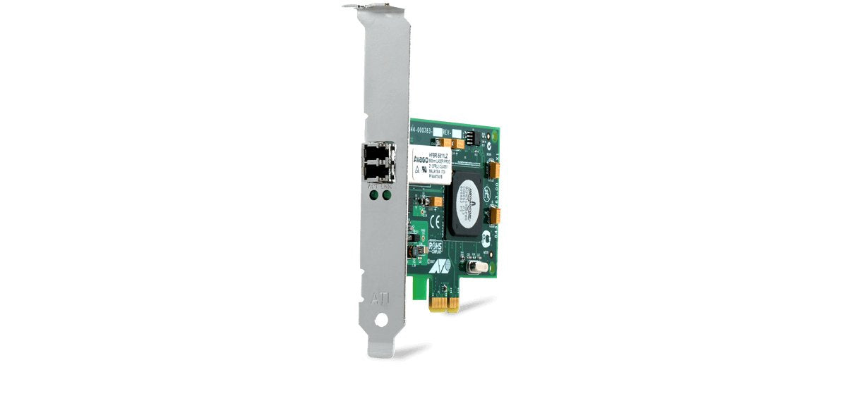 Allied Telesis AT-2914SP| Gigabit PCIe x1 100MB or 1000MB SFP Windows 7 Windows 10 Windows Server 2019 Windows Server 2016 Linux