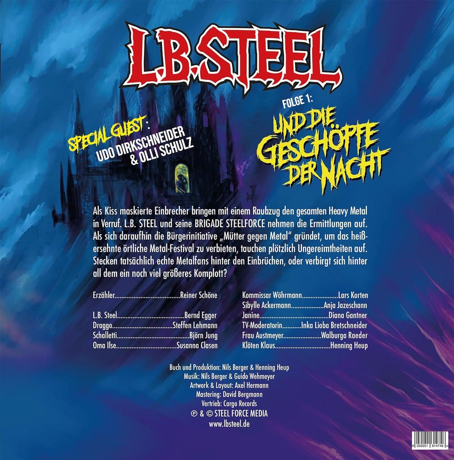 L.B. Steel und die Geschöpfe der Nacht