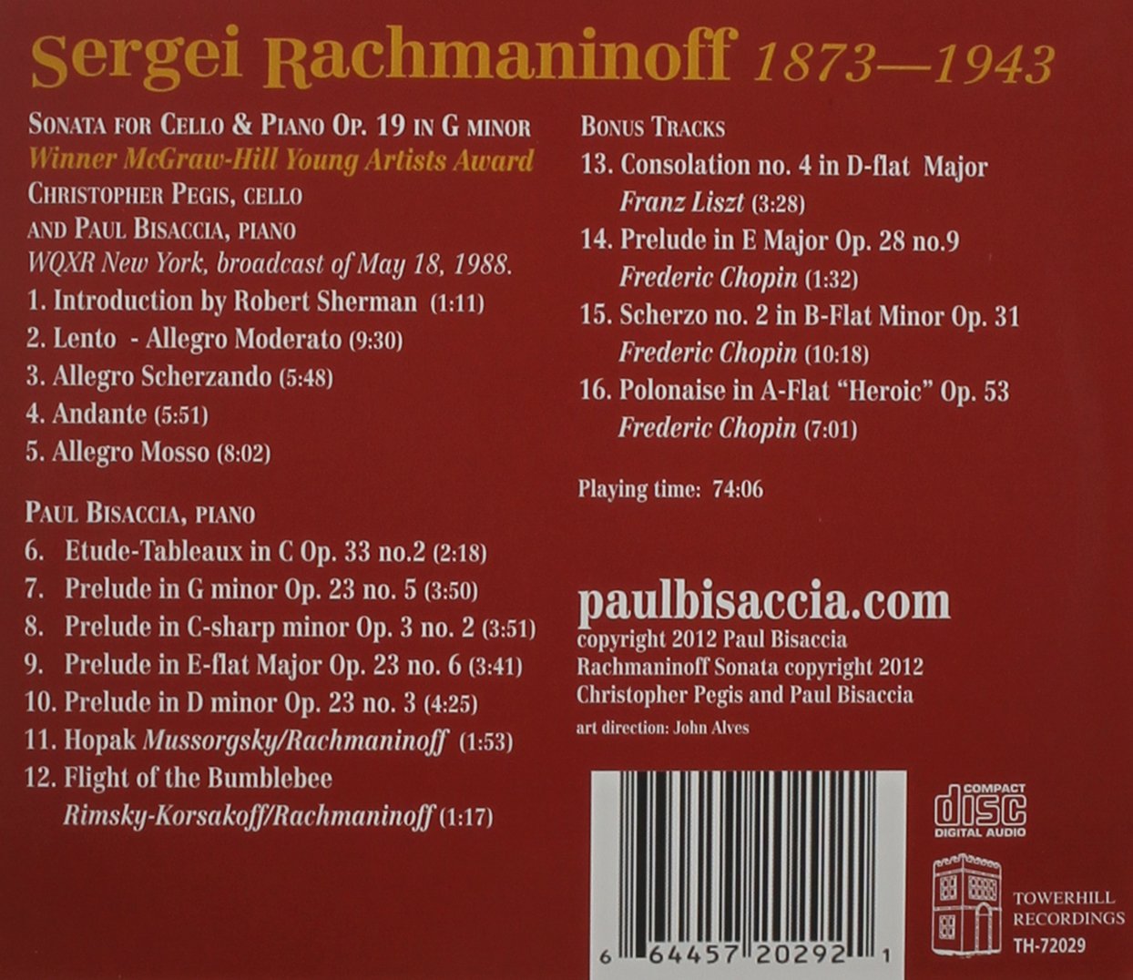 A Rachmaninoff Album