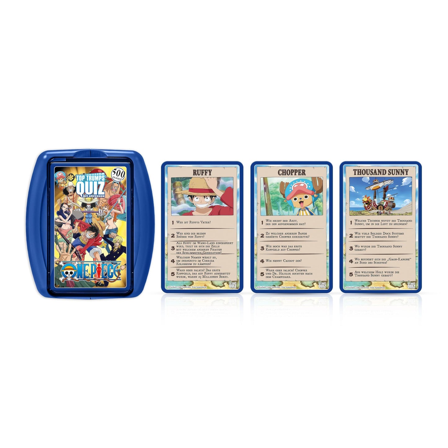 Winning Moves GmbH WIN64015 Top Trumps Quiz One Piece Trivia Game