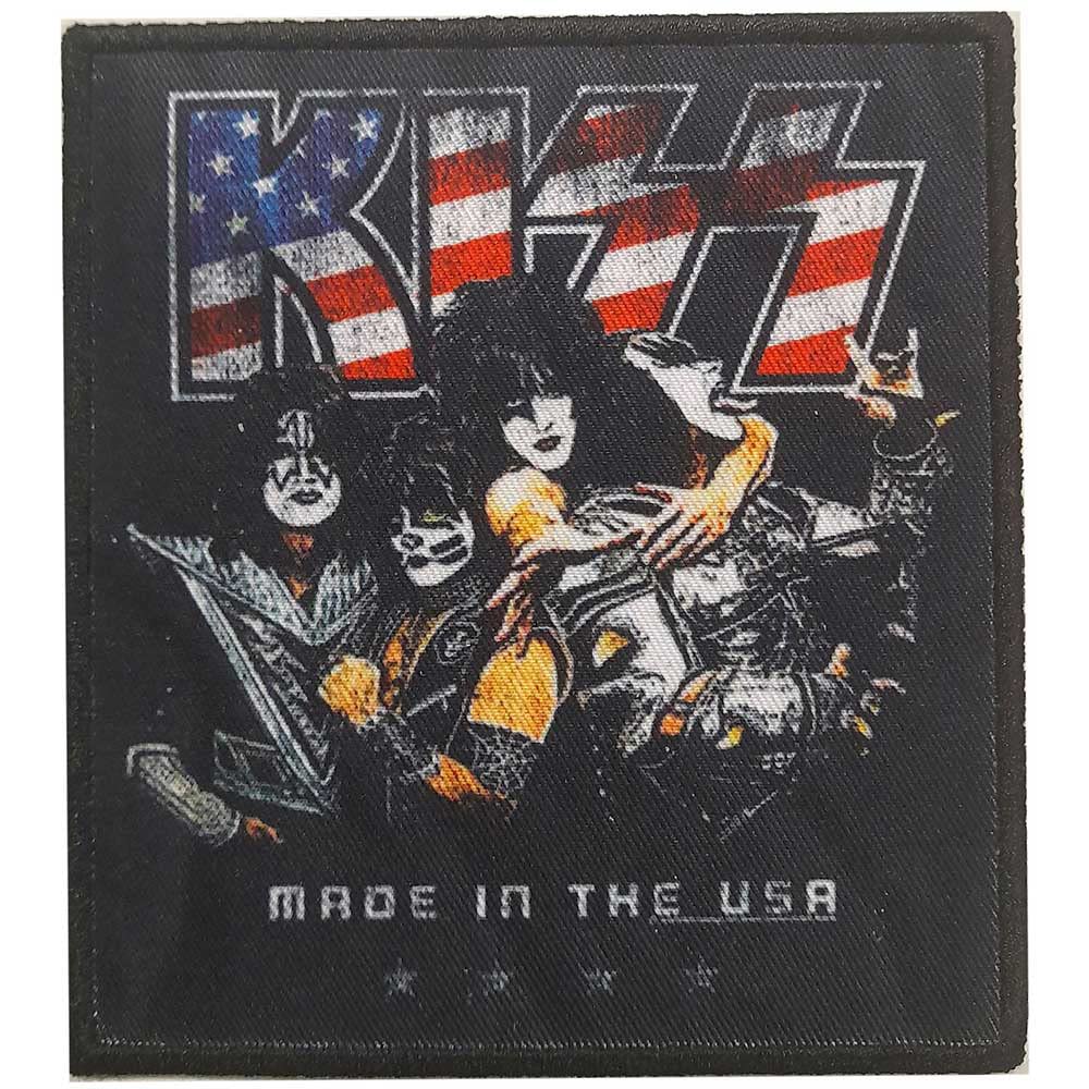 Men's KISS Made in The USA Woven Patch