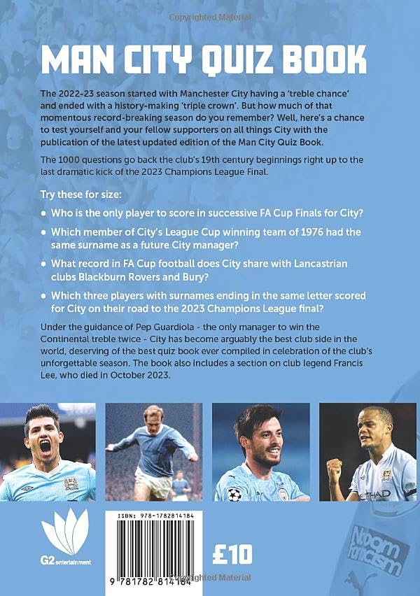 Manchester City FC Quiz Book