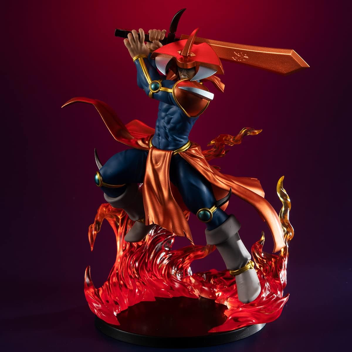 Megahouse Yu-Gi-Oh! Duel Monsters statuette PVC Monsters Chronicle Flame Swordsman 13 cm