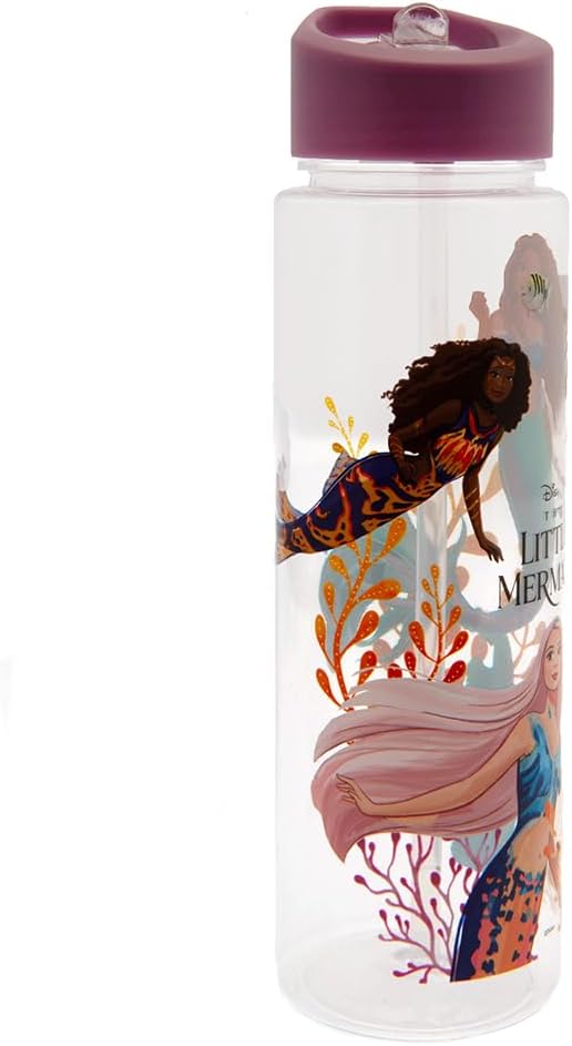 THE LITTLE MERMAID PLASTIC DRINKS BOTTLE