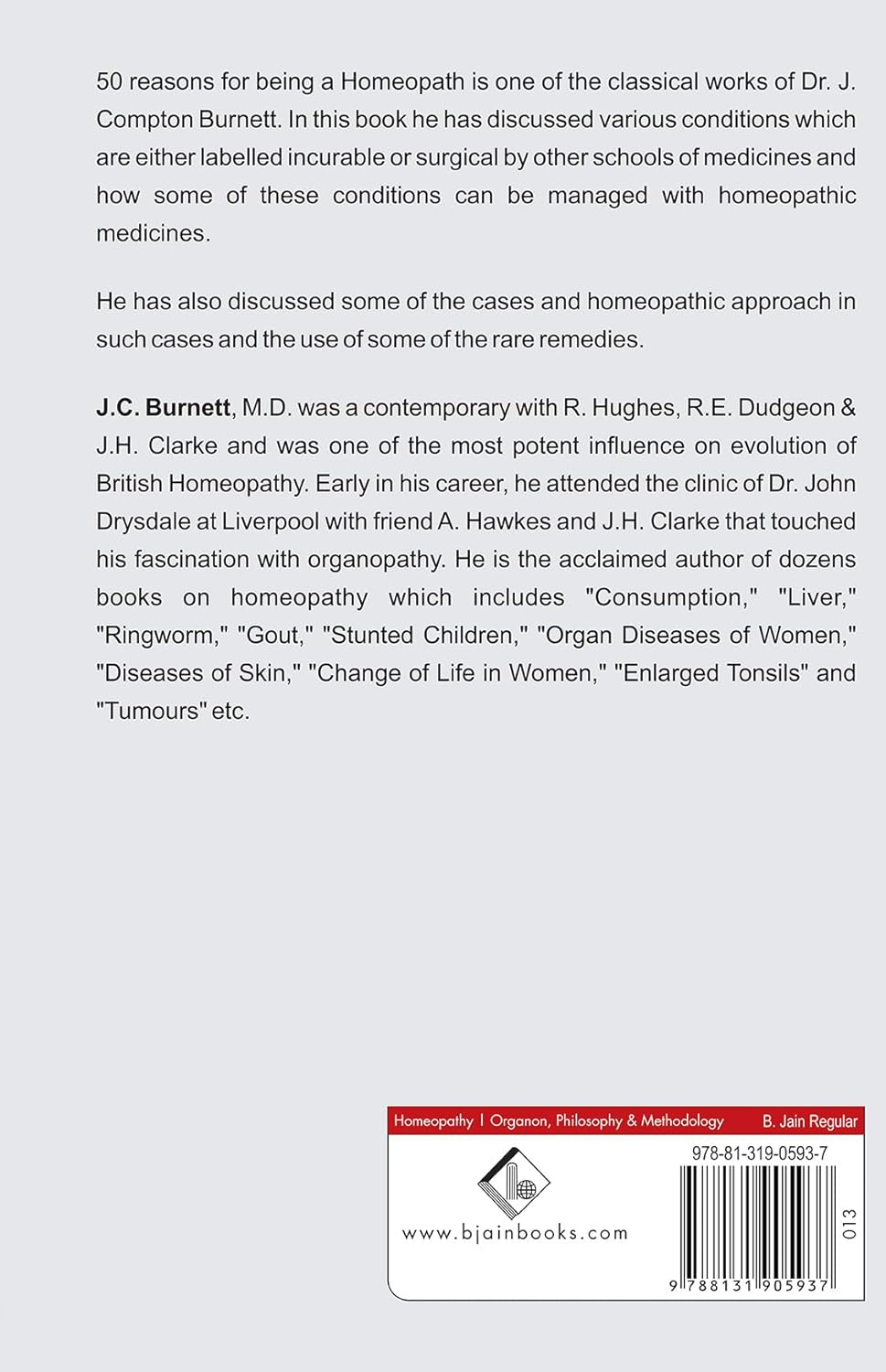 50 Reasons for Being a Homoepath