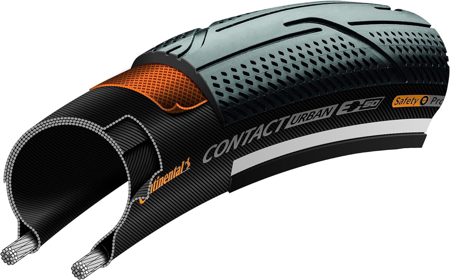 Continental Contact Urban Fahrrad Reifen // 35-349 (16x1,35'