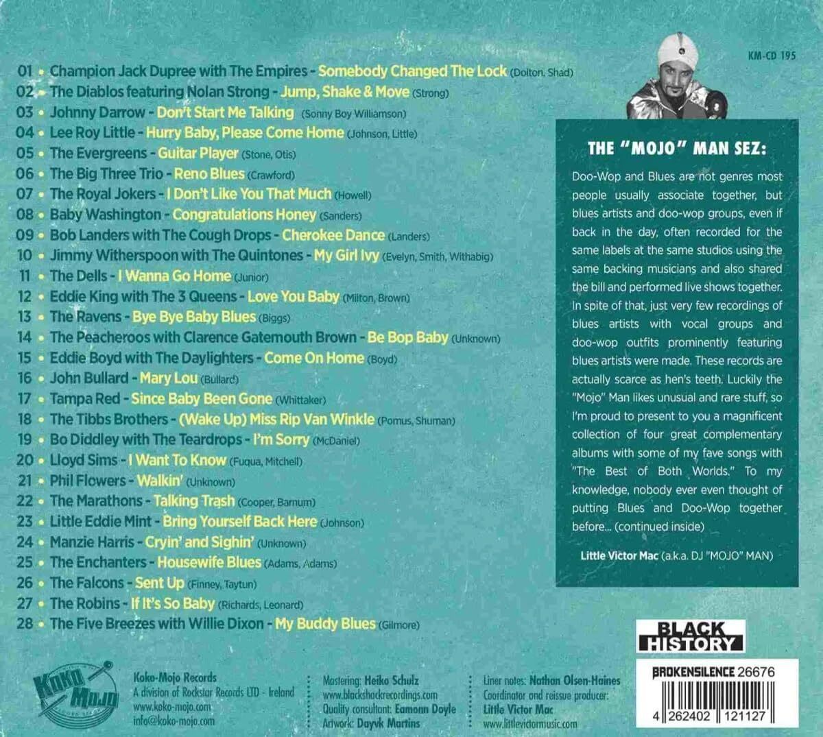 The 'Mojo' Man Presents: Blues Meets Doo-wop - Volume 2