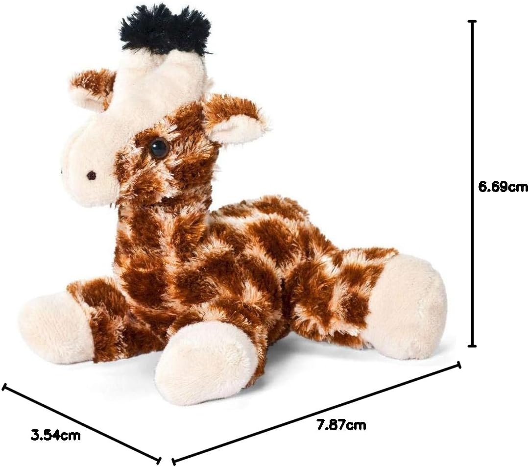 Aurora Flopsie Giraffe,Brown,8-inch