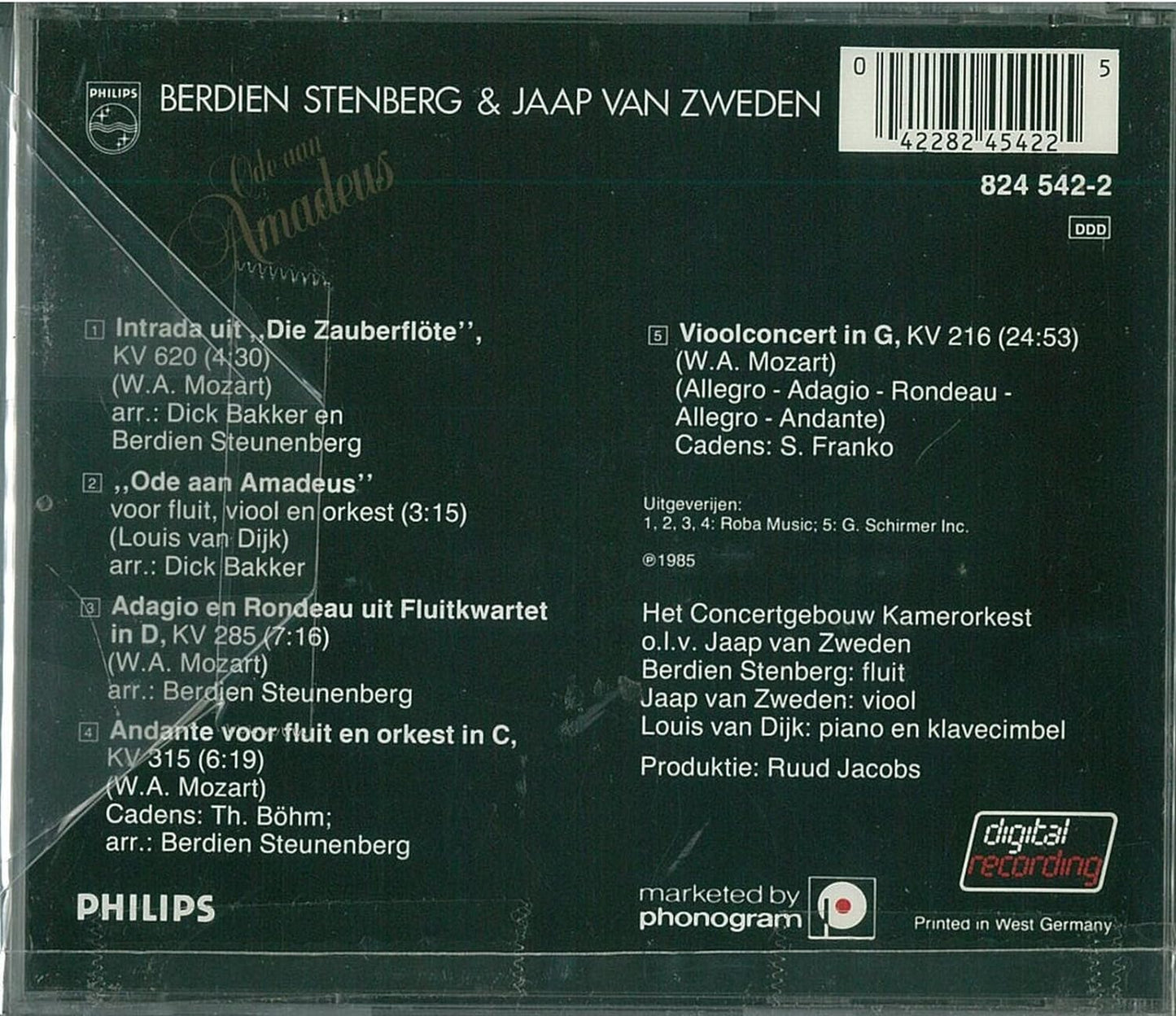 Ode Aan Amadeus