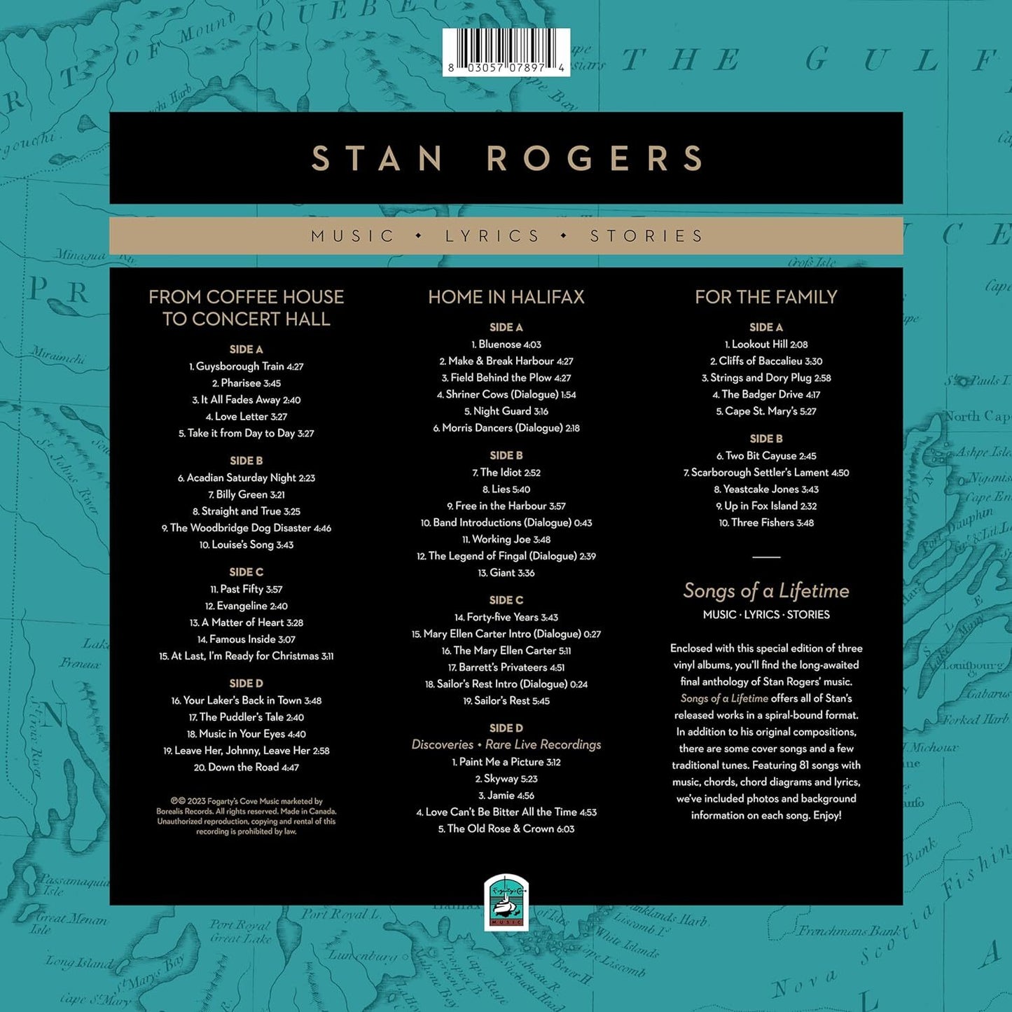 Music, Lyrics, Stories, Songs of a Lifetime Box Set